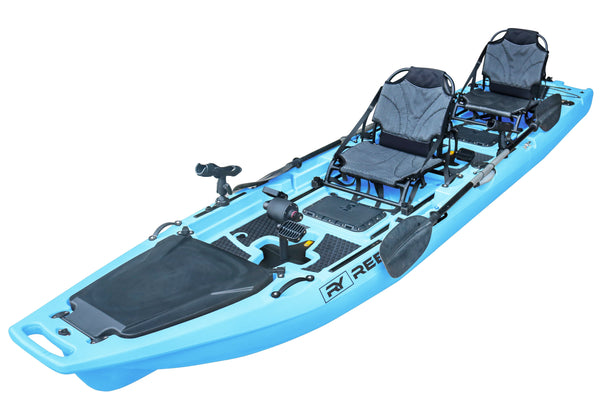 ReelYaks Rocket 13.8ft Tandem Modular Propeller Fishing Kayak