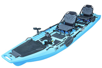 ReelYaks Rocket 13.8ft Tandem Modular Propeller Fishing Kayak