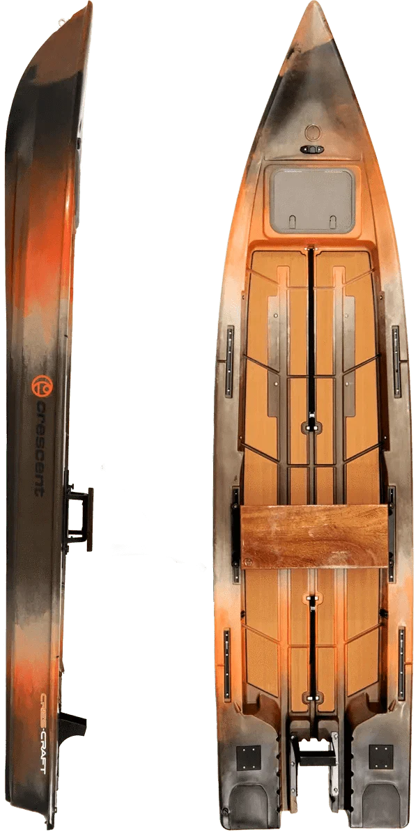 Crescent Cres-Craft Micro Skiff Fishing Kayak