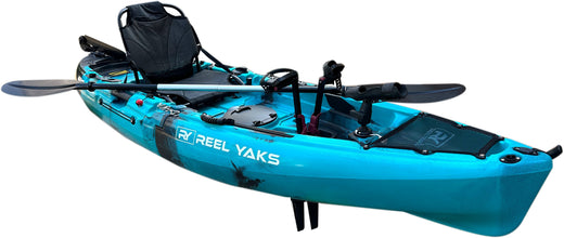 ReelYaks Raptor 9.5ft Modular Pedal Fishing Kayak