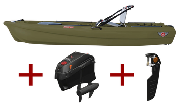 Jonny Boats Bass 100 with Jonny Pod Fixed Motor Package