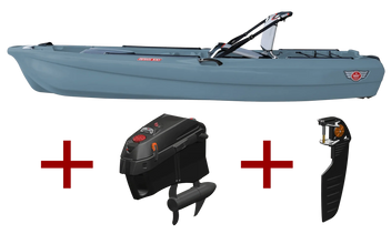 Jonny Boats Bass 100 with Jonny Pod Fixed Motor Package