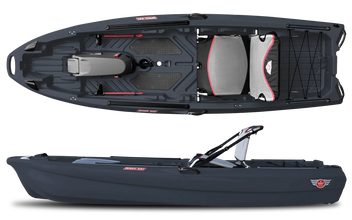 Jonny Boats Bass 100 with Jonny Pod Fixed Motor Package