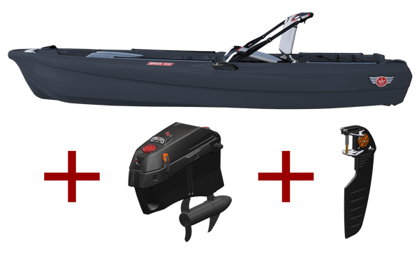 Jonny Boats Bass 100 with Jonny Pod Fixed Motor Package