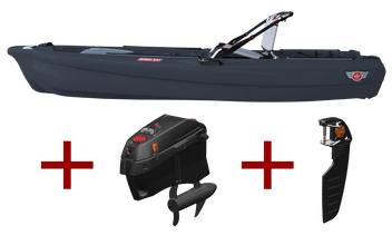 Jonny Boats Bass 100 with Jonny Pod Fixed Motor Package