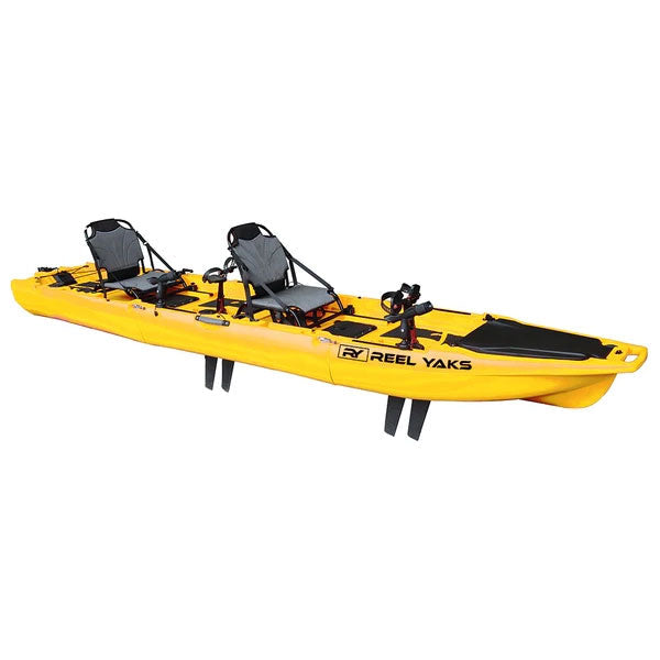ReelYaks Rocket 13.8ft Modular Tandem Fin Drive Fishing Kayak